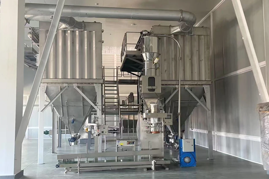 Grinding area