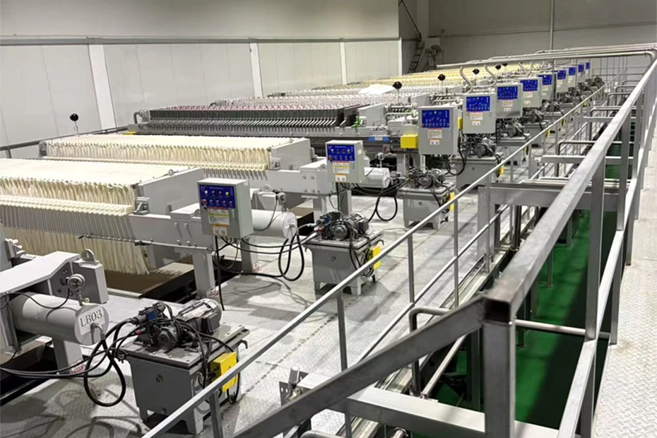 Oil filtering area