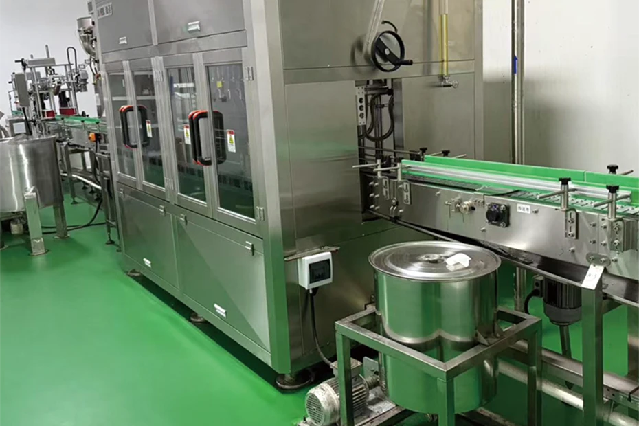 Grinding area