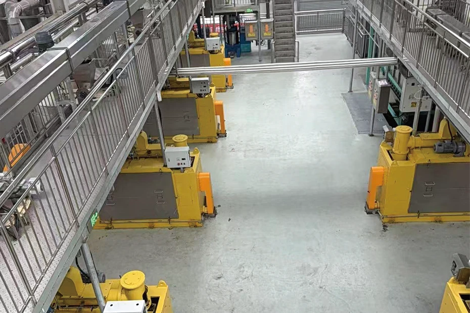 Oil pressing area