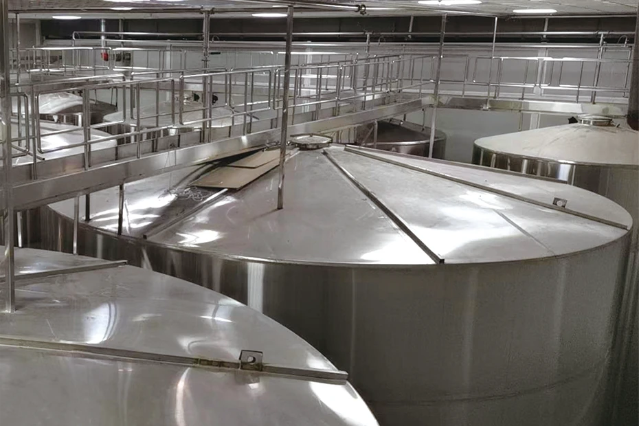 Oil storage area